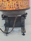 Vtg Michelob Beer Lighted Sign Screw Down Clamp Bar Register Table Lamp Light Up