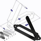 European Mount Skull Hanger  Euro Mount Wall Hanger For Deer  Antelope  Coyot   