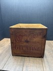 Vintage Knox Celatines Wooden Crate Box - Standard For Purity Keep Dry -