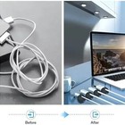 50pcs Adhesive Cable Clips Cord Organizer Wire Management For Car Office