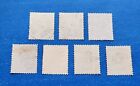 Sweden Stamps  Scott 28-33  35 Short Set Used