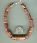 African Trade Beads Vintage African Bauxite Stone Beads