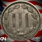 1865 3 Cent Nickel Piece Y3648