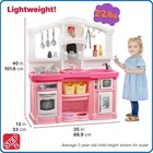 Kids Step2 Fun With Friends Plastic Kitchen Playset With 24 Pieces Accessory Set
