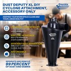 Oneida Air Systems Super Dust Deputy Xl Diy Cyclone Attachment  Accessory Only