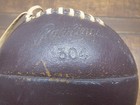 Antique 1930 s Leather Lace Up Medicine Ball Rawlings 304 Vintage 3  Lbs