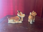 Vintage Occupied Japan Dog And Cat Figurine Pair