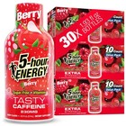 Berry Flavor  30 Count  1 93 Fl Oz Energy Shot  Extra Strength  Amino Acids     