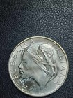 Rare Silver Coin 500 Lire 1990 - Italy         