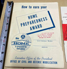Vintage Us Office Of Civil   Defense Mobilization Preparedness Fallout Pamphlet 