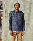 Tellason Topper Denim Shirt     7 5 Oz Japanese Denim - Free Shippping