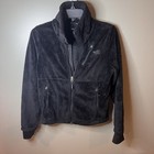 Womens The North Face Ladies Osito Fleece Coat Top Jacket Black Small