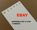 Original Vtg Olivia Newton-john Early 1980 s Personal Stationery Pad    