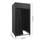 Movable Fitting Room Clothing Store Dressing Changing Room W  Wheels Portable