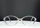 Vtg Adensco Bella Clear Multi Womens Clear Oval Full Rim Eyeglasses Frames Only