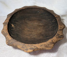 Large Primitive Antique Ceremonial Ifugao Duyu Hand Carved Wooden Star Bowl 16 