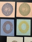 Lot Of 15 El Salvador Nicaragua Postal Stationery Cut Squares 1890s Embossed