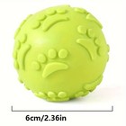 Three Squeaking Dog Toy Balls