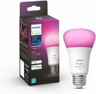 Philips Hue White   Color Ambiance E26 A19 1100 Lumens Led Smart Bulb  563254