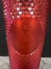 Starbucks Hot Neon Pink Studded 24oz Cold Cup Tumbler Bling Holiday 2019 Venti