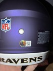Derrick Henry Signed Baltimore Ravens Speed Full Size Alternate 24 Purple Helmet