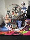 Disney 101 Dalmatians Snow Globe Bakery Scene Cruella De Vil Puppies Music Works