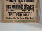 Rialto Theater Wyandotte Michigan Advertising Movie Poster Detroit 1930 s Sign