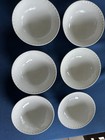 Royal Copenhagen Cereal Bowls White Fluted Half Lace