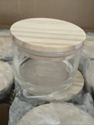Thick Candle Jars For Making Candles 16 Pcs  4 Oz Empty Jars With Wood Lids For