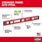 24 In  Magnetic I-beam Level With 7 In  Billet Torpedo Level