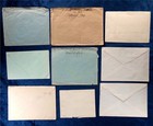 Germany Stamp Cover Lot 9x 1930s Deutsches Reich German Postal History Vintage