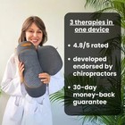 Cosseal-3-in-1 Neck Massager Cervical Pillow Hot Compress Vibration Massage Neck