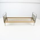 Vintage Metal Doll Bed  Bed For Dolls  Old Large Toy Bed For Toddler Room 