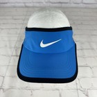 Nike Featherlight Dri-fit Women s Blue Visor Hat Golf Tennis Pickleball Running