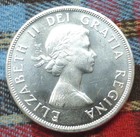 1958 Canada Dollar  80  Silver  British Columbia First Nations Totem Pole  Km 55
