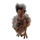 Vtg Hansa Toys Gray Baby Emu 15  Fao Schwarz Hand Crafted Plush Stuffed Animal