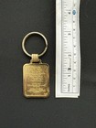 Vintage Gemini Zodiac Sign Gold Tone Keychain Twins Horoscope Astrology Fob