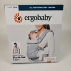 Ergobaby Omni 360 All Positions Baby Carrier  - Pearl Grey  - New 7-45 Lbs