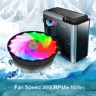 Cpu Cooler Fan Heatsink Rgb Led For Intel Lga1156 1155 775 Am2  Am2  amd Am3 