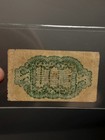 1863   10 Second Issue Fractional Currency Obsolete Bank Note Bill 