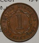 British Honduras 1947 M 100  Y 16 1 Cent  290663 Combine Shipping