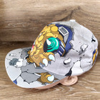 Vintage 1997 Extreme Dinosaurs  t-bone  Snapback Baseball Cap Hat Youth Euc