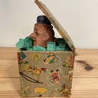 Vintage Jack In The Box Clown Composition Toy Squeaker
