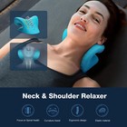 Neck Shoulder Relaxer Massage Rest Pillow Neck Stretcher Cervical Spine Health