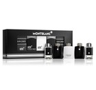 Mont Blanc 5 Pieces Mini Set 2x Legend  2x Explorer  Spirit 0 15oz 4 5ml Edp Edt