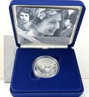 2006 Queen Elizabeth Ii 80th Birthday  925 Silver Proof Uk Five Pounds   5 Coin