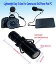  Supercardioid Camera Microphone Audio Shotgun Mic For Smartphone Dslr Pc Phones