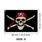 Pirate Flag In Various Sizes weatherproof With Eyelets outdoor And Indoor fla   