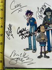 Gorillaz Signed Mick Jones Paul Simonon The Clash 7x Autographs Art Print 8 5x11