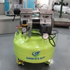Greeloy 24l Dental Silent Oil Free Air Compressor Ga-61 For One Dental Chair Ups